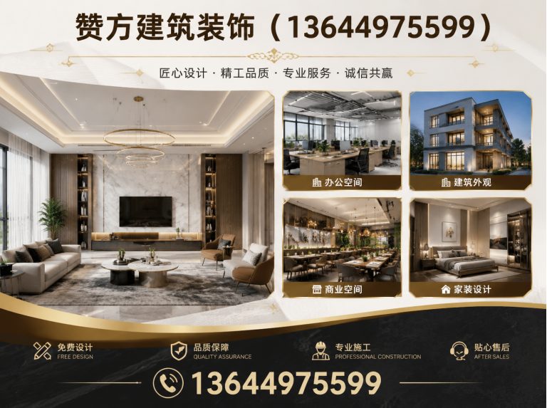 法库县赞方建筑装饰展示图